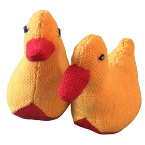 Small fabric duck toys