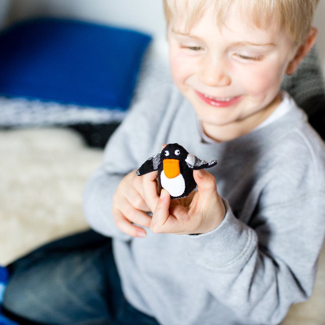 Little Fabric Penguin toy for children and adults alike