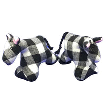 Load image into Gallery viewer, Small fabric cow toys
